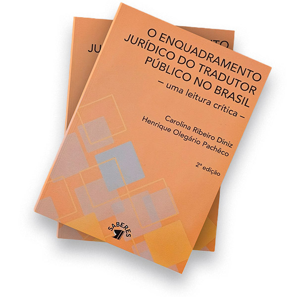 Capa do livro O enquadramento jurídico do tradutor público no Brasil